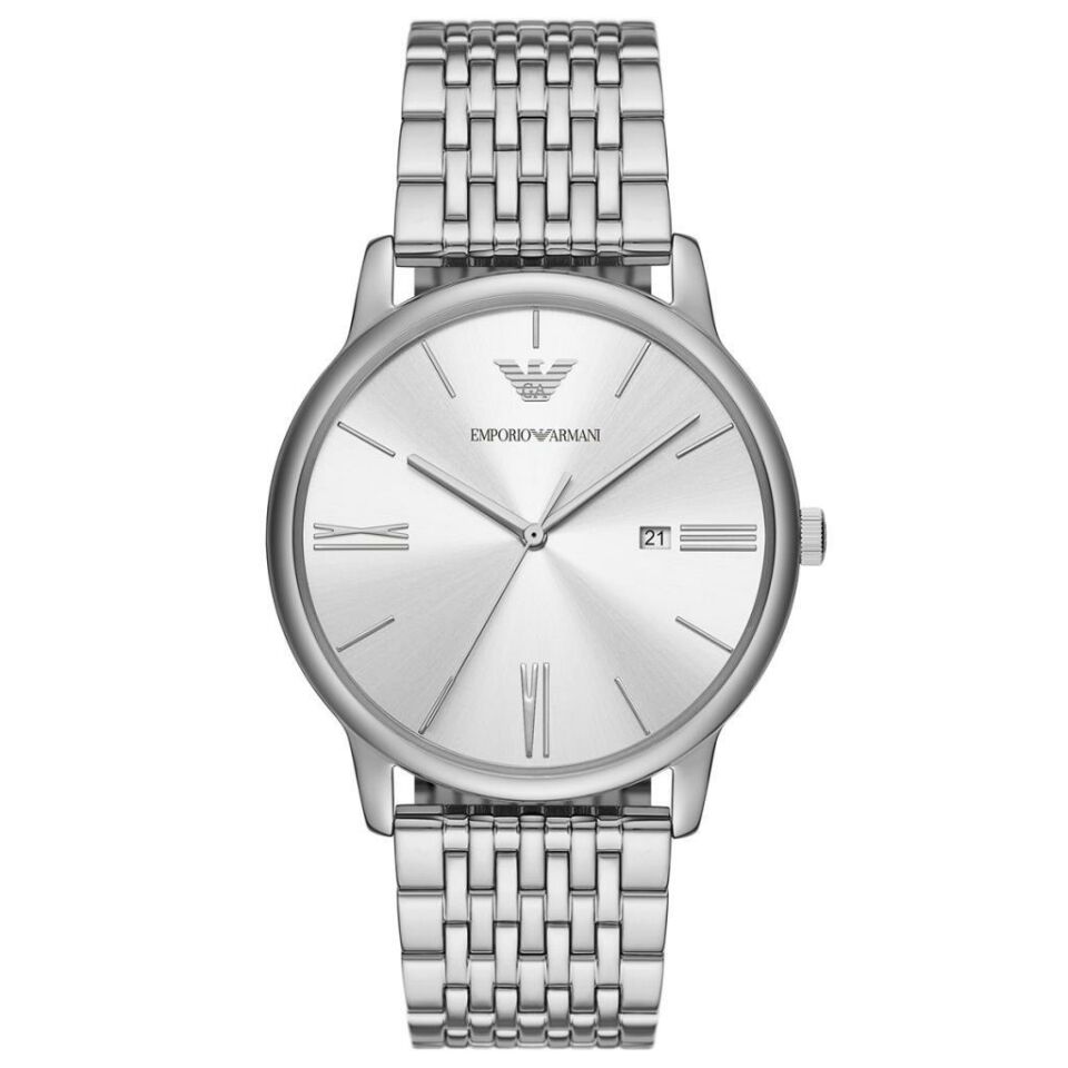 Emporio Armani AR11599 Quartz Çelik Gri 42 mm Erkek Kol Saati