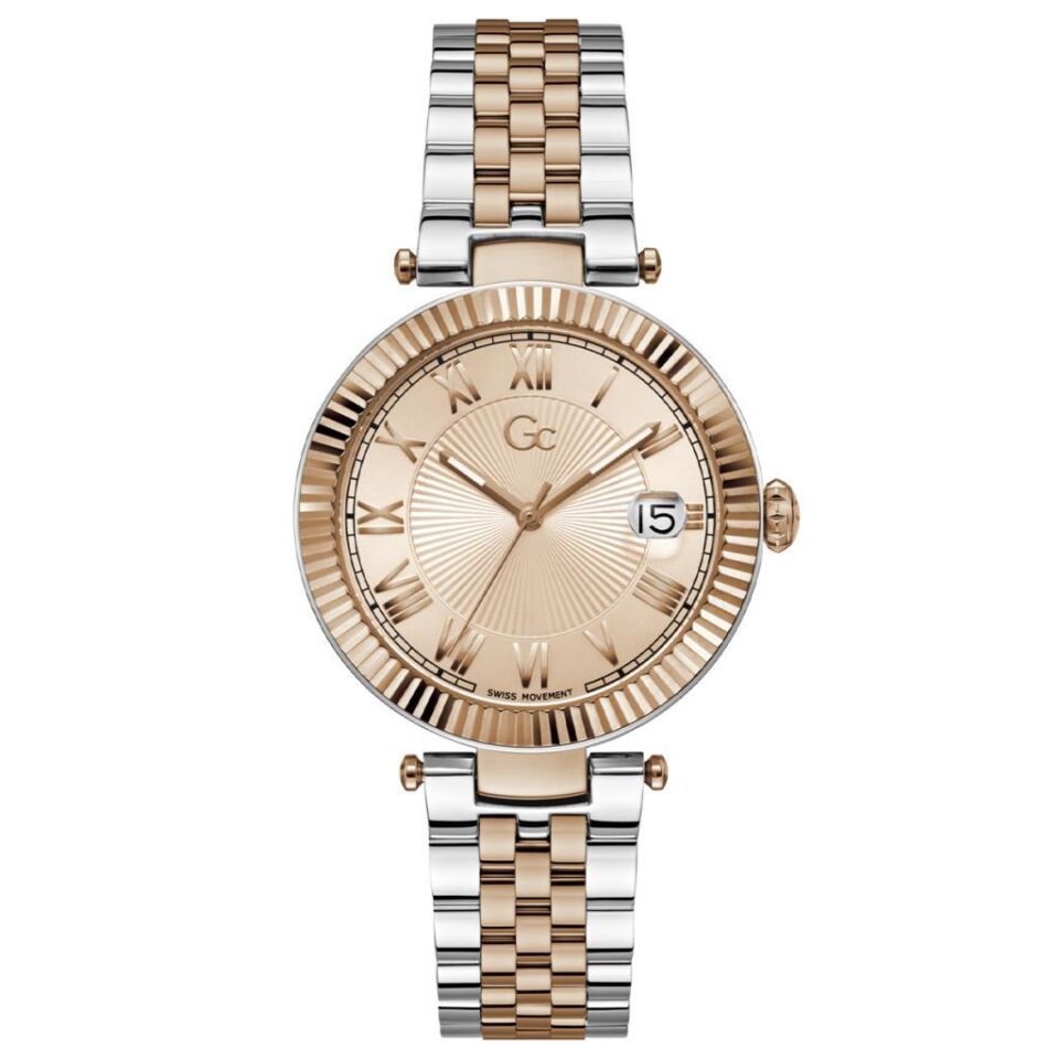 Gc GCZ36001L3MF Quartz Çelik Rose/Gold 10 ATM 38 mm Kadın Kol Saati