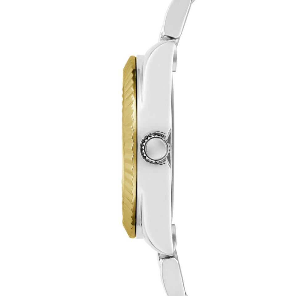 Guess GUGW0687L4 Quartz Çelik Altın/Gri Mavi Kadran 30 mm Kadın Kol Saati