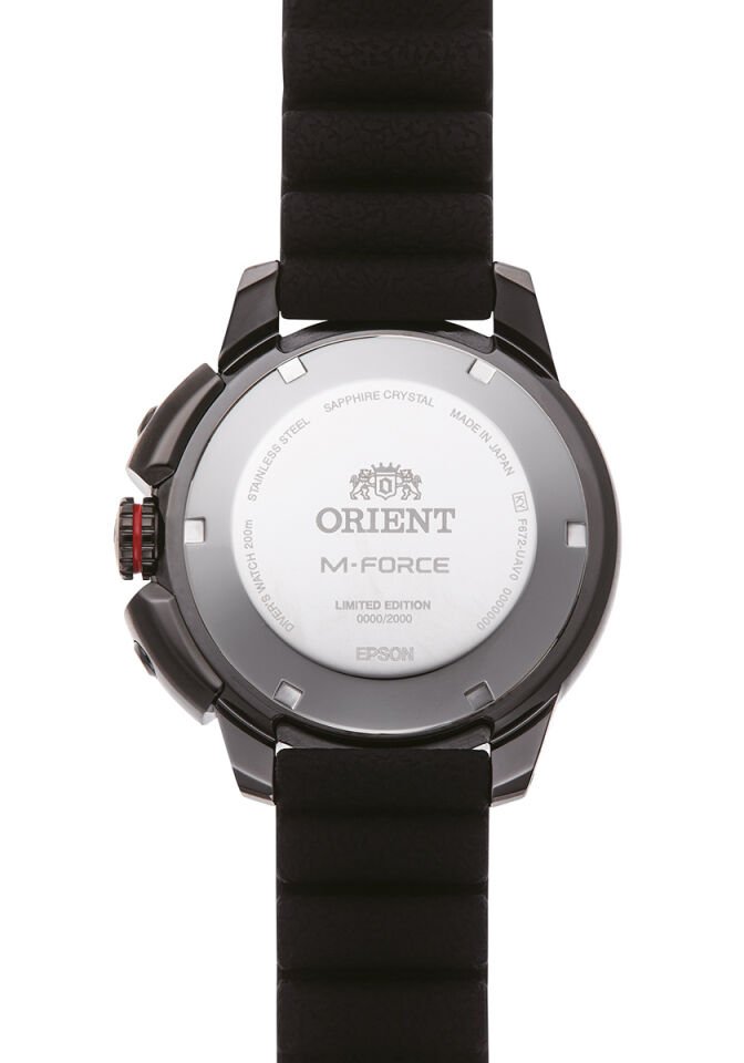 Orient RA-AC0L09R00B Limited Edition Otomatik Silikon Siyah 45 mm Erkek Kol Saati
