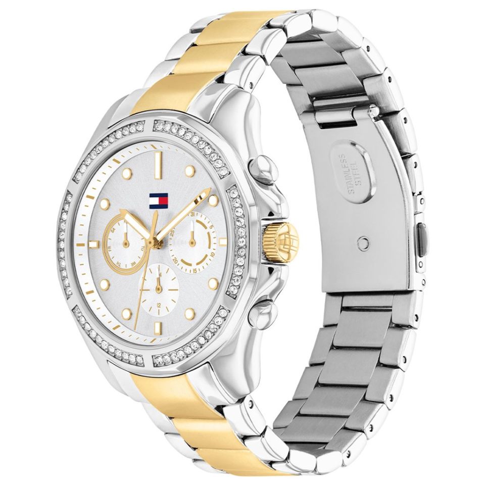 Tommy Hilfiger TH1782615 Quartz Çelik Altın/Gri 41 mm Kadın Kol Saati