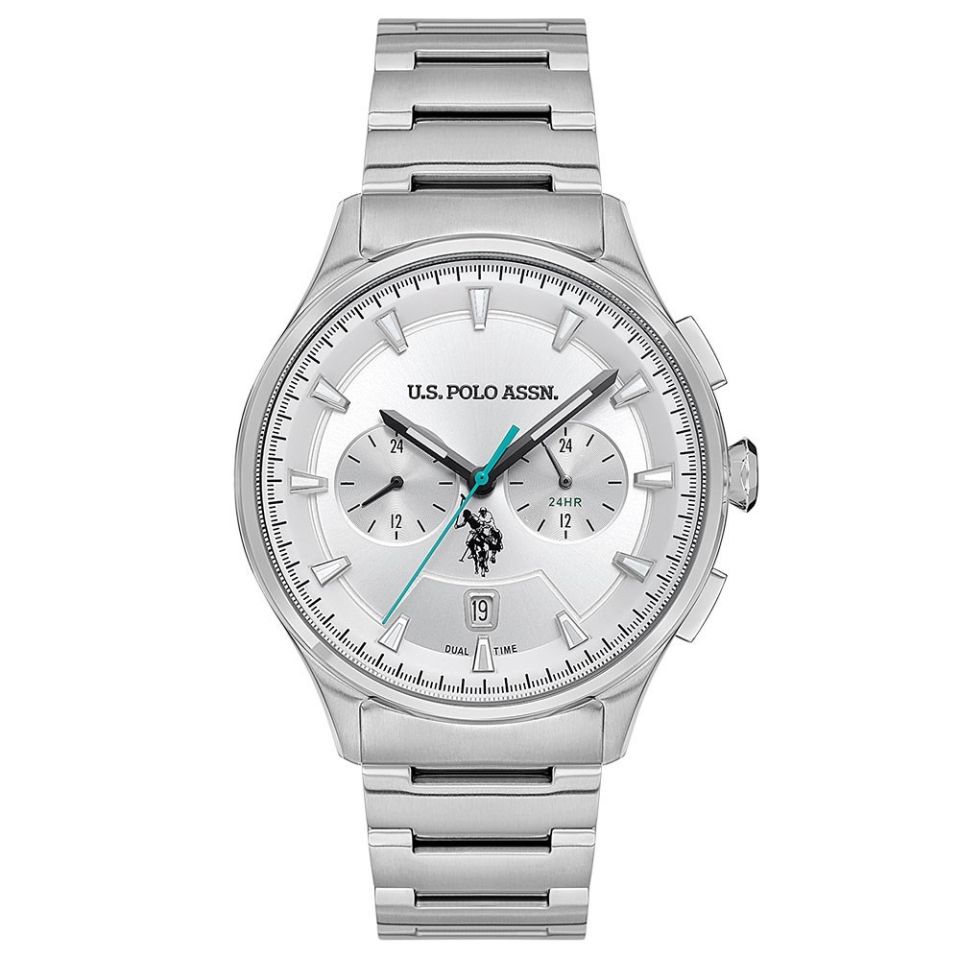 U.s. Polo Assn. USPA1080-02 Quartz Çelik Gri 44 mm Erkek Kol Saati