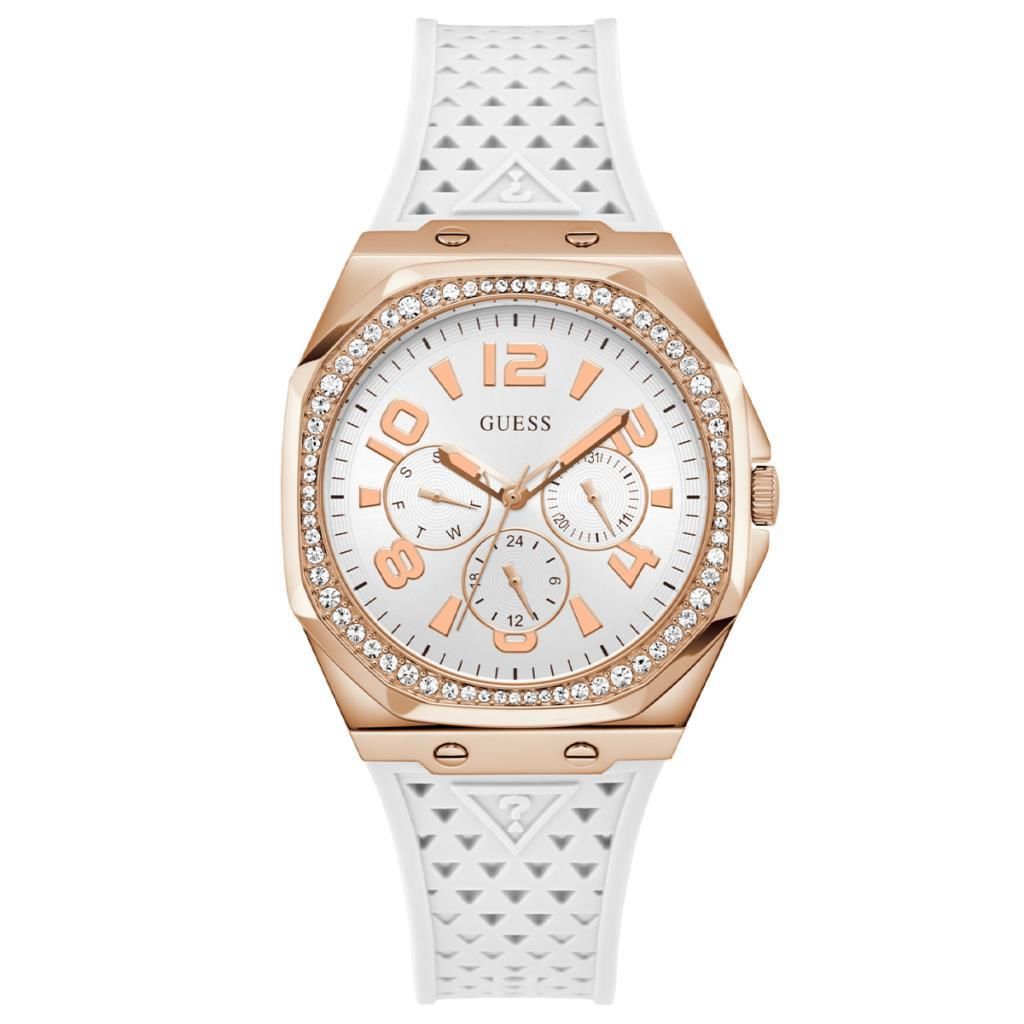 Guess GUGW0694L3 Quartz Silikon Beyaz 39 mm Kadın Kol Saati