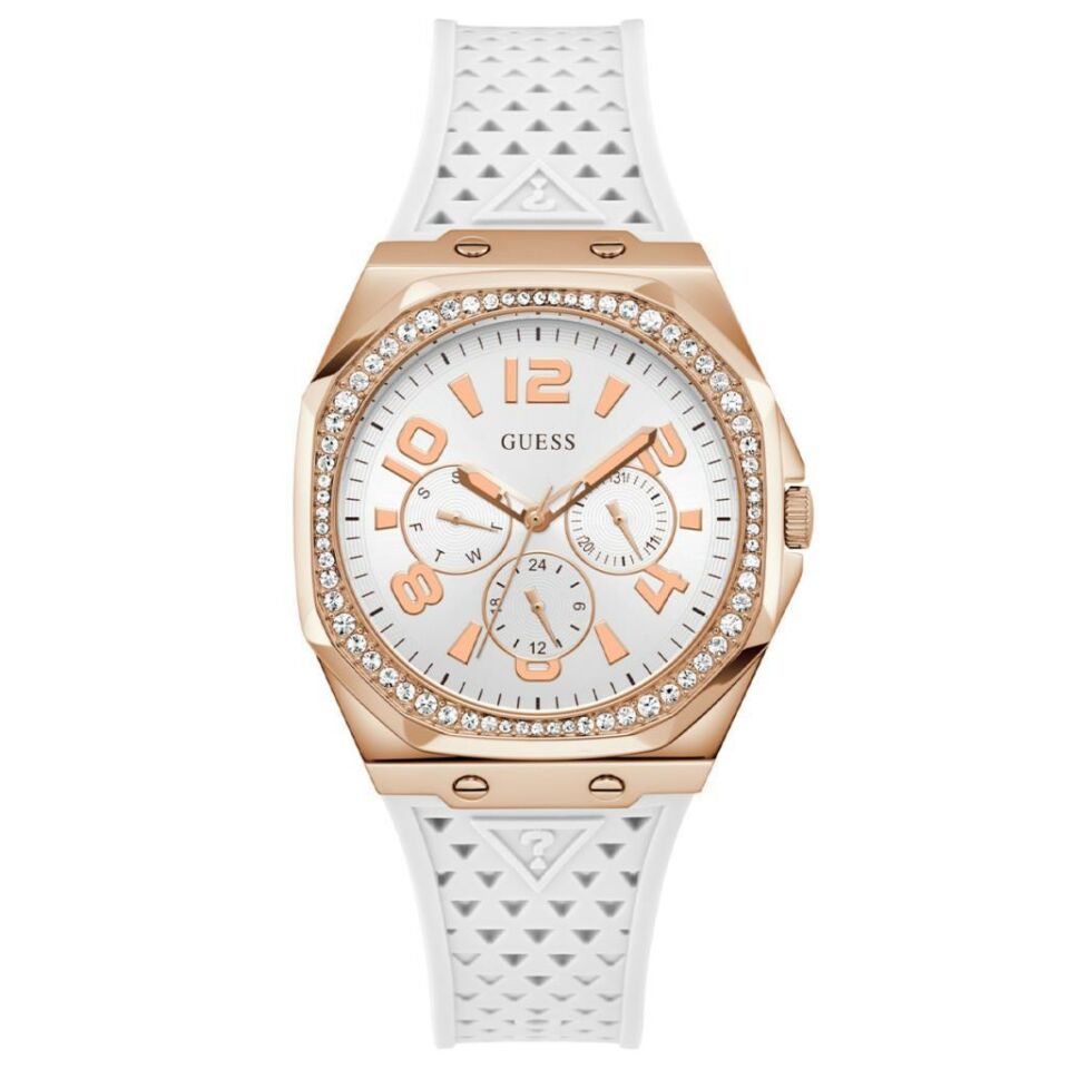 Guess GUGW0694L3 Quartz Silikon Beyaz 39 mm Kadın Kol Saati