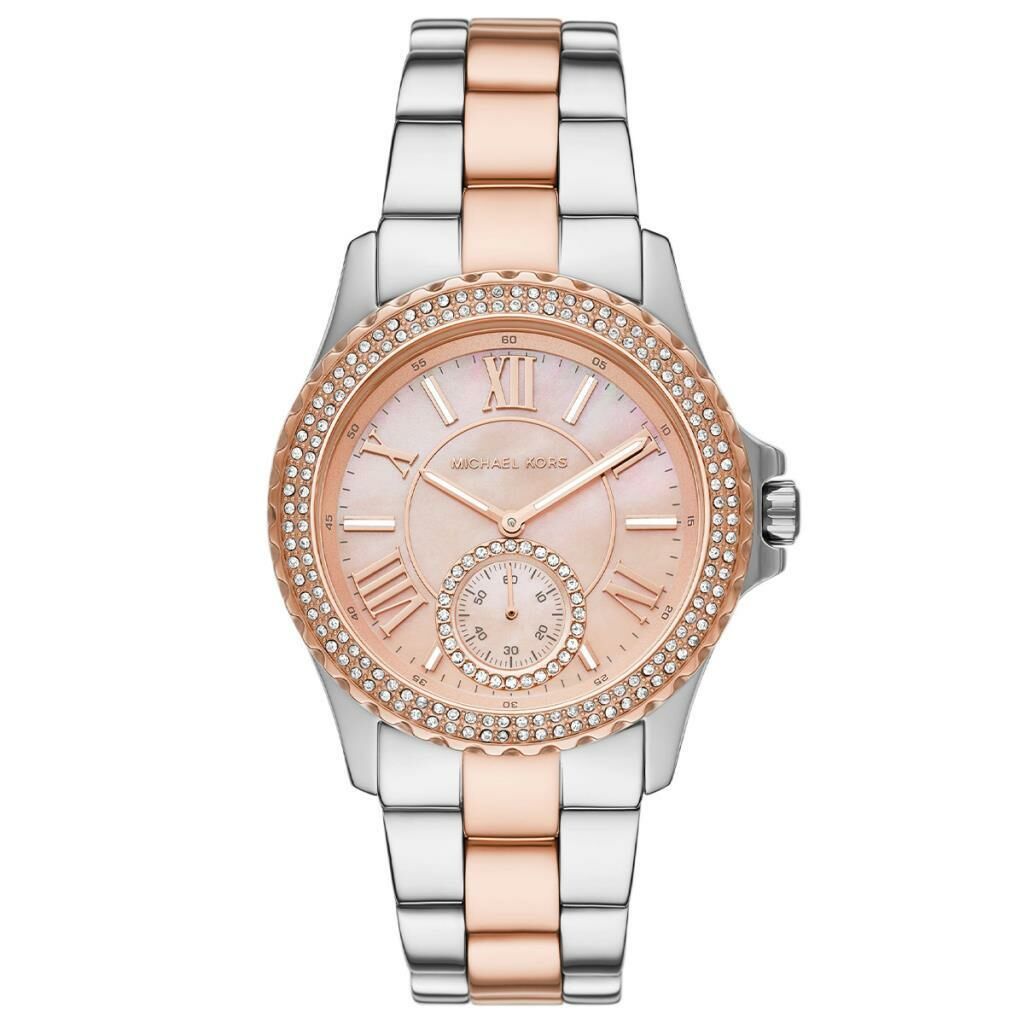 Michael Kors MK7402 Quartz Çelik Rose Gold/Metalik Gri 40 mm Kadın Kol Saati