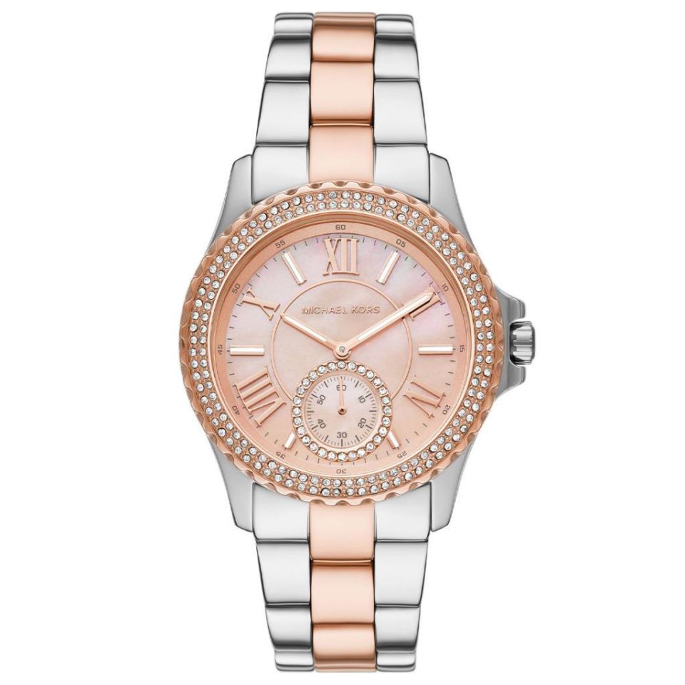 Michael Kors MK7402 Quartz Çelik Rose Gold/Metalik Gri 40 mm Kadın Kol Saati