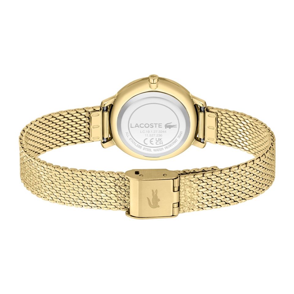 Lacoste LAC2001297 Quartz Çelik Altın Rengi 28 mm Kadın Kol Saati