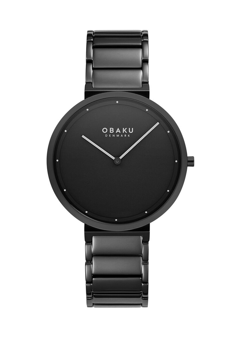 Obaku Denmark V258GXBBSB Quartz Çelik Safir Kristal 39 mm Erkek Kol Saati