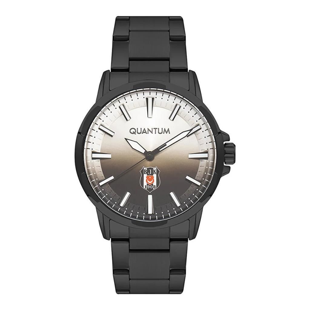 Quantum B1070.630 Quartz Çelik Siyah 46 mm Erkek Beşiktaş Kol Saati