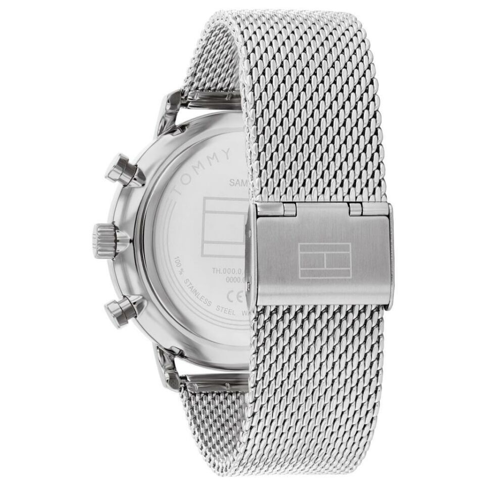 Tommy Hilfiger TH1710567 Quartz Hasır Gri Yeşil Kadran 44 mm Erkek Kol Saati