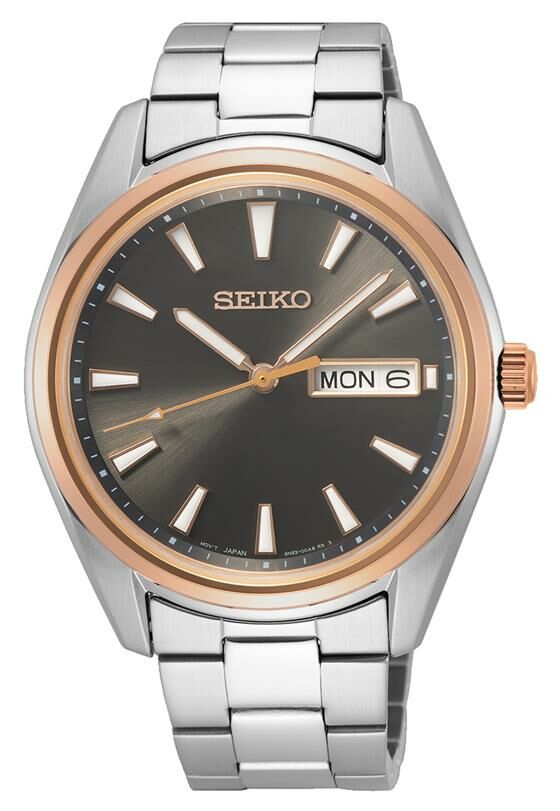 Seiko SUR344P Çelik Gri 39 mm Erkek Kol Saati