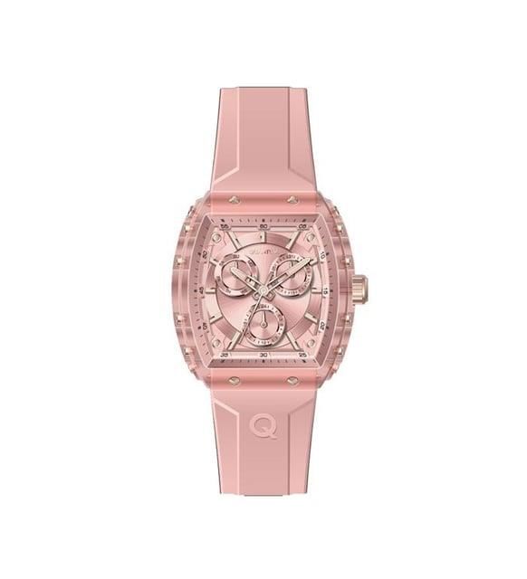 Quantum IML1110.087 Quartz Silikon Pembe 38 mm Kadın Kol Saati