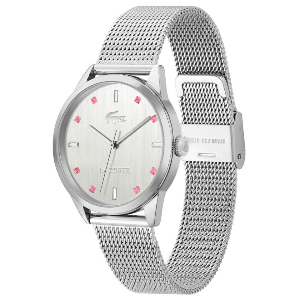 Lacoste 2001342 Quartz Hasır Gri 36 mm Kadın Kol Saati