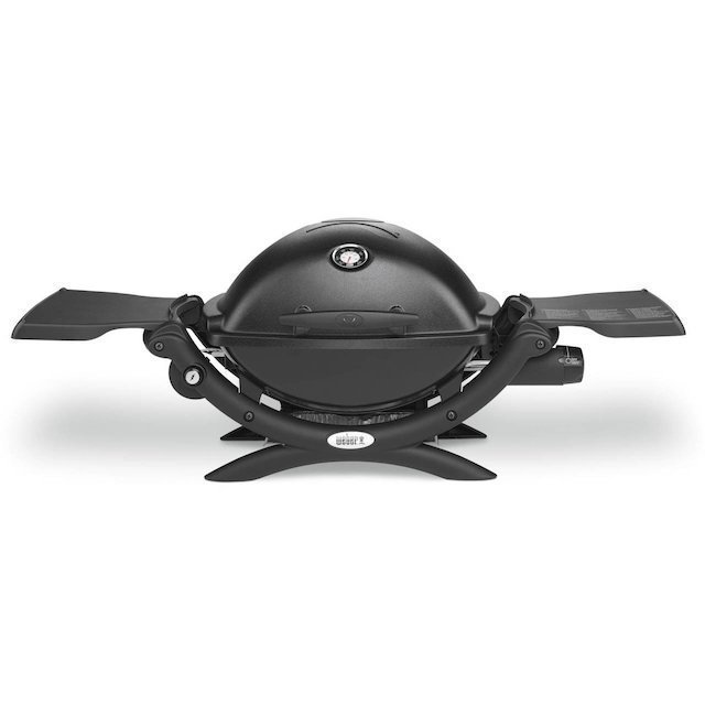 Weber Q 1200 Gazlı Mangal Siyah