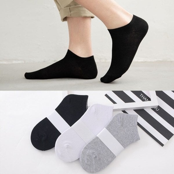 Unisex Yazlık Patik Çorap 5 'li Extra Rahat Renkli