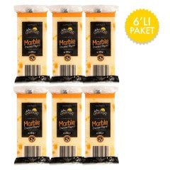 Gündoğdu Marble Cheddar Peyniri  200gr 6'lı