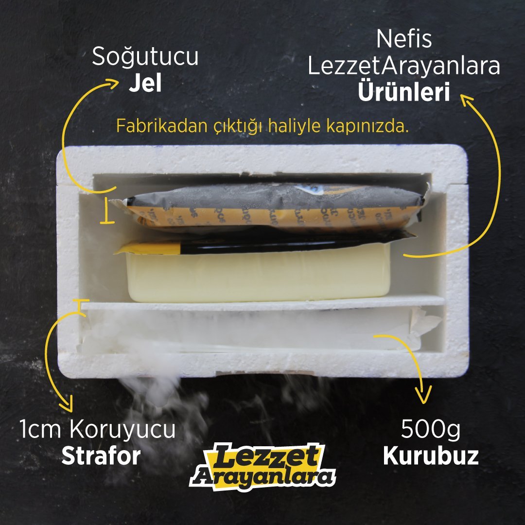 Gündoğdu İzmir Tulum Peynir 500gr (Az Tuzlu) 3'lü