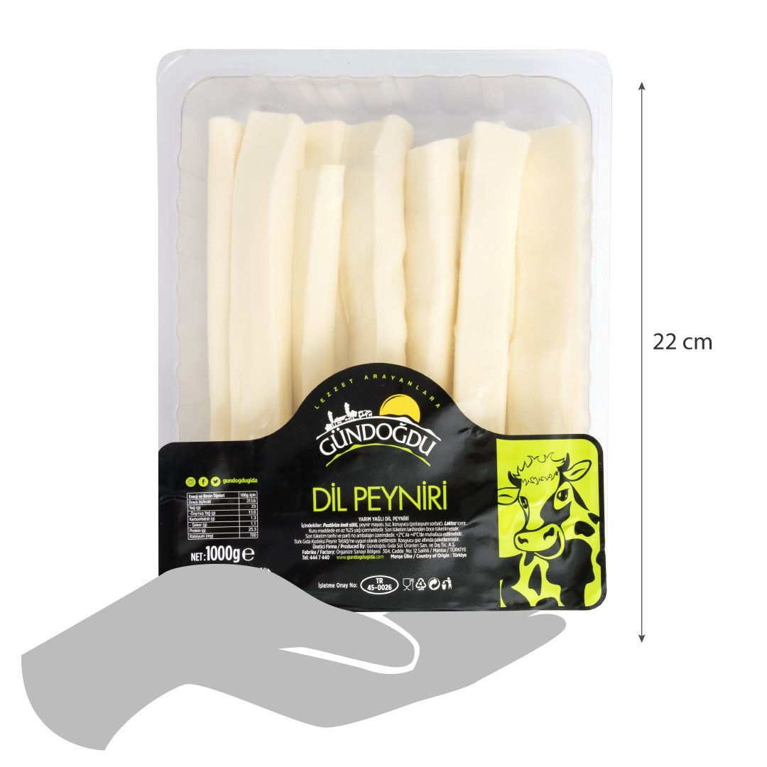 Gündoğdu Dil Peyniri 1000gr 6'lı