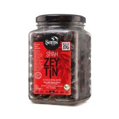 Şems Siyah Zeytin 291-320 Kalibre 1000gr