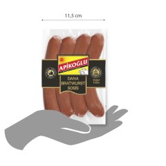 Apikoğlu Dana Bratwurst Sosis 330-370 gr