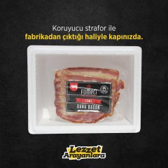 Fümeci Smokehouse İsli Dana Bacon Doğal Odun Dumanı İle İslenmiş 300gr