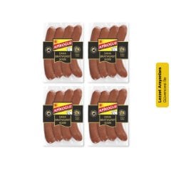 Apikoğlu Dana Bratwurst Sosis 330- 370 gr 4'lü Paket