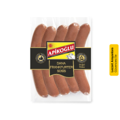 Apikoğlu Dana Frankfurter Sosis 220-260 gr 6'lı Paket