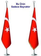100x150 Telalı Türk Makam Bayrağı
