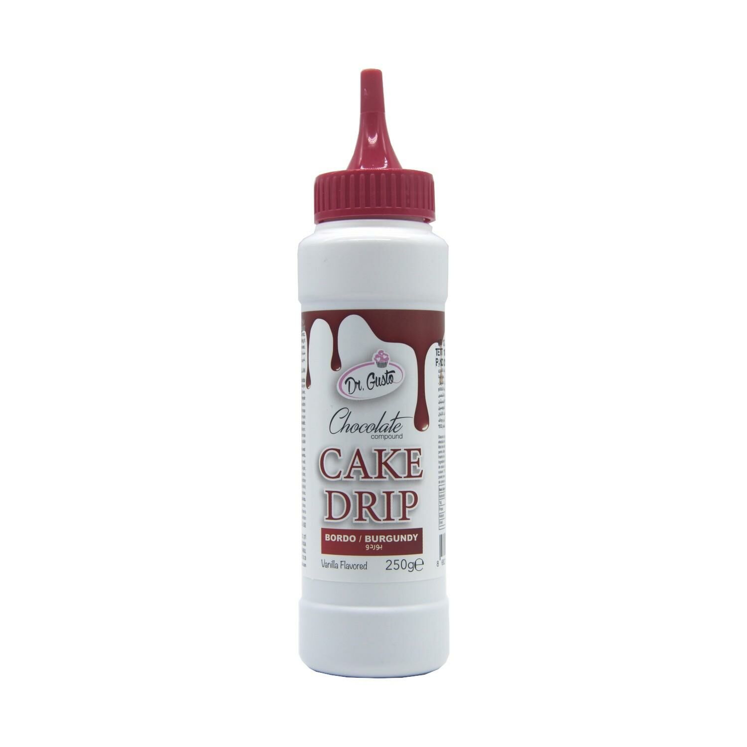 Dr.Gusto Cake Drip Bordo 250 gr