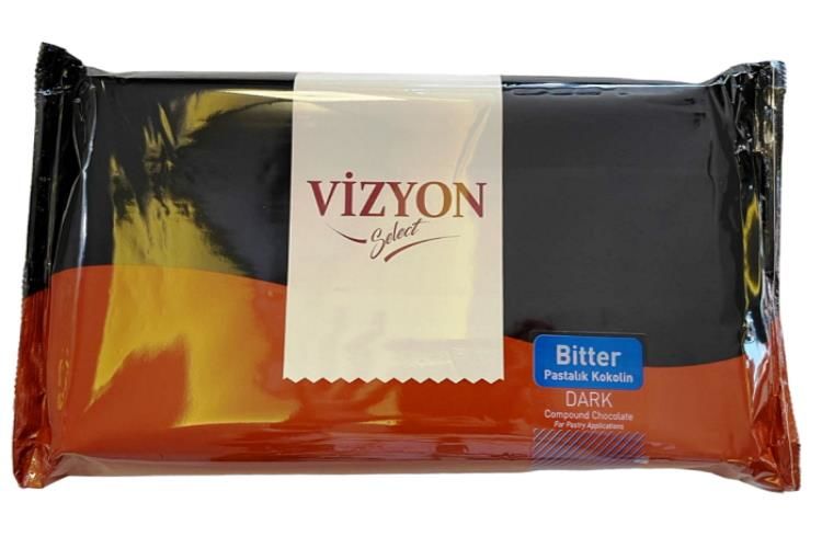 Vizyon Pastalık Bitter Konfiseri Çikolata 2.5 kg