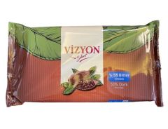 Vizyon Bitter Kuvertür Çikolata 2.5 kg %55