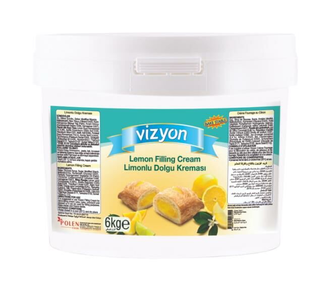 Vizyon Limonlu Dolgu Kreması 6 kg