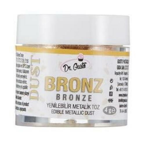 Dr. Gusto Bronz Yenilebilir Yaldız Gıda Boyası 4 gr.