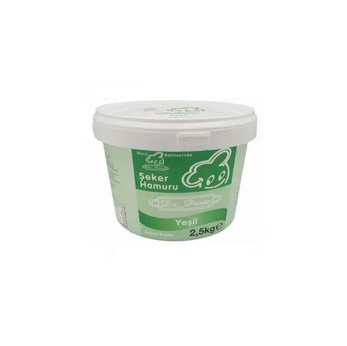 Dr Paste Şeker Hamuru  2,5 kg - Yeşil