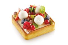 Silikomart Tarte Ring Square Kek Kalıbı 80mm