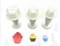 Mini Cup cake Enjektörlü (Basmalı) Kopat 3 lü