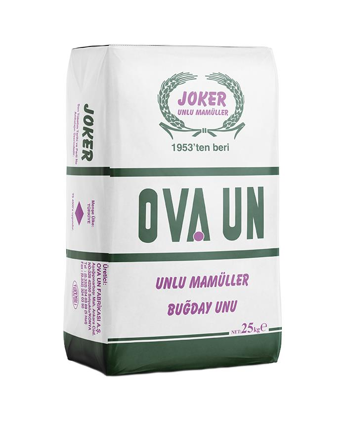 Ova Joker Unlu Mamuller Beyaz Paket 25 Kg