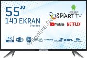 Onvo OV55350 55'' 140 Ekran Uydu Alıcılı 4K Ultra HD Smart LED TV