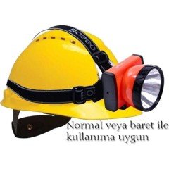 KAFA LAMBASI 240V 50-60HZ PARLAK LED KAFA VE BARET LAMBASI BİGEM BM-502