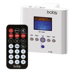 Bots BT1001 Anfi USB/SD Kart Girişli Uzaktan Kumandalı Duvara Monte Edilen Anfi