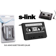 S-LINK SLX-AD40 MP3 ÇALAR KASETTEN MP3 ÇALAR