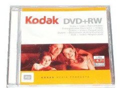 DVD+RW 1'Lİ 1-4X 4.7 GB 120 MIN. KUTULU  DVD+RW KODAK