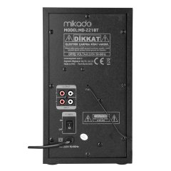 MİKADO MD-221BT SPEAKER 40W SİYAH USB + TF CARD + FM + BLUETOOTH 2+1 SPEAKER