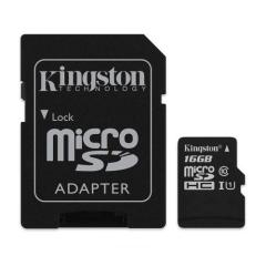 KINGSTON HC-I HAFIZA KARTI 16GB 10MB/s MICRO SDHC CLASS10