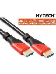 Hytech HDMI To HDMI 10m Altın Uçlu 24K 1.4 Ver. 3D Yüksek Performans Kablosu