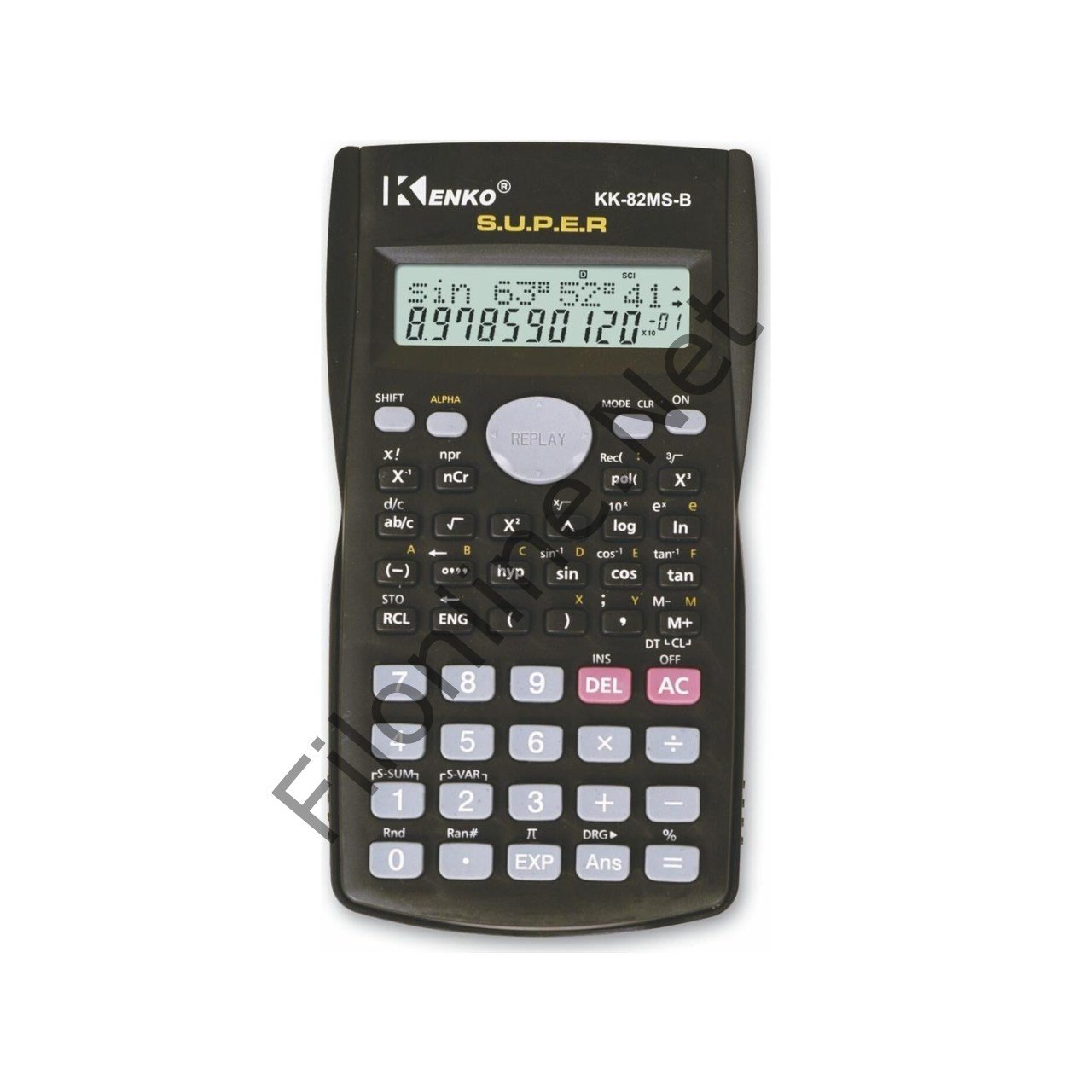 KARAUIDA KK-82MS-B BİLİMSEL HESAP MAKİNESİ 240 FONKSİYON 12 HANE