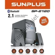 SUNPLUS SP-2120 2+1 USB/MP3/SD/FM BLUETOOTH 300W MULTIMEDIA SPEAKER HOPARLÖR SES SİSTEMİ