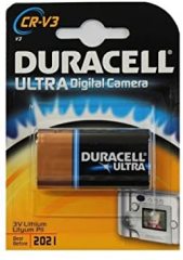 PİL ULTRA DİJİTAL KAMERA PİLİ 3V 1'Lİ BİLİSTER KARE KAMERA PİLİ  DURACELL CR-V3