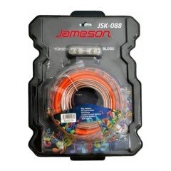 Jameson Jsk-088 8Ga Oto Anfi Kablo Seti  Power Kablo 4.8M 8GA Ground Kablo 0.9M 8Ga Oto Anfi Seti