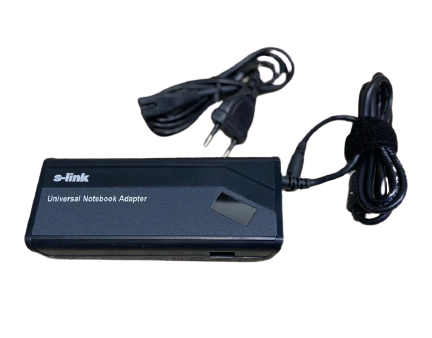 S-Link Sl-100LC Notebook Universal AC Adaptör100W 10 Başlıklı +USB 5V Çıkışlı  Süper Slim